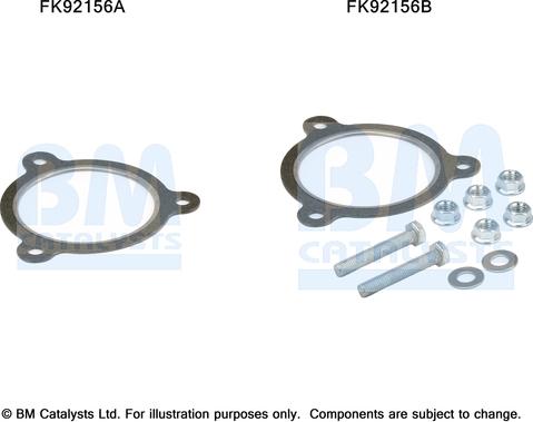 BM Catalysts FK92156 - Garnitura za montažu, katalizator www.molydon.hr