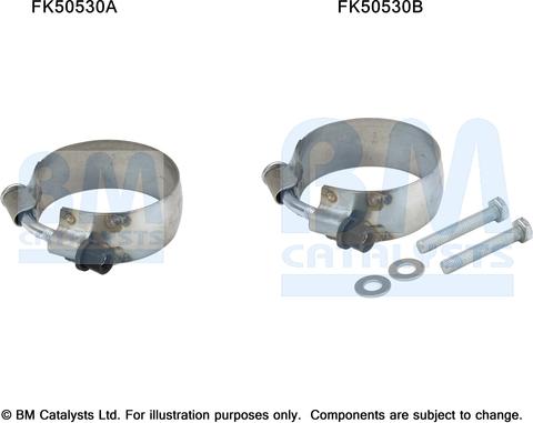 BM Catalysts FK50530 - Garnitura za montažu, Ispušna Cijev www.molydon.hr
