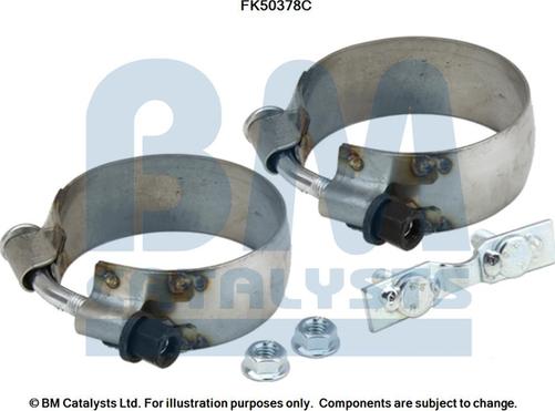 BM Catalysts FK50378 - Garnitura za montažu, Ispušna Cijev www.molydon.hr