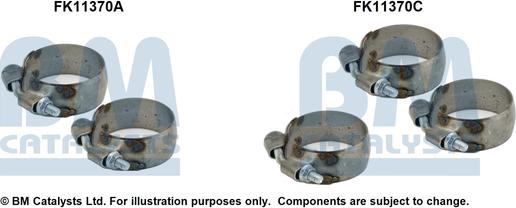 BM Catalysts FK11370 - Garnitura za montažu, filter za cadj/cestice cadji www.molydon.hr