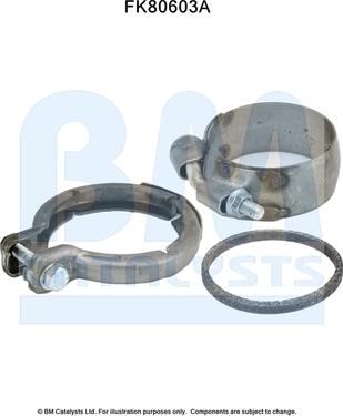BM Catalysts FK80603 - Garnitura za montažu, katalizator www.molydon.hr