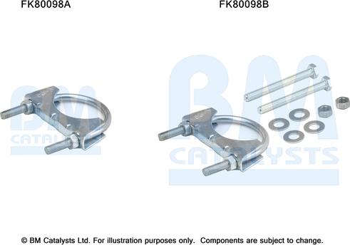 BM Catalysts FK80098 - Garnitura za montažu, katalizator www.molydon.hr