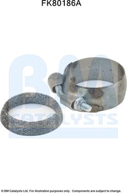 BM Catalysts FK80186 - Garnitura za montažu, katalizator www.molydon.hr