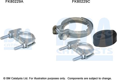 BM Catalysts FK80229 - Garnitura za montažu, katalizator www.molydon.hr