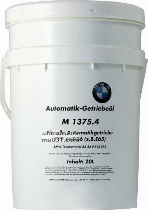 BMW 83 22 0 142 516 - Ulje za automatski mjenjač www.molydon.hr
