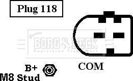 Borg & Beck BBA2524 - Alternator www.molydon.hr