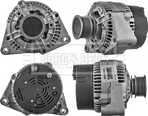 Borg & Beck BBA2022 - Alternator www.molydon.hr