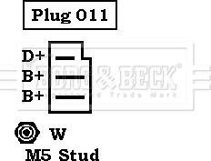Borg & Beck BBA2212 - Alternator www.molydon.hr