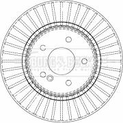 Borg & Beck BBD4493 - Kočioni disk www.molydon.hr