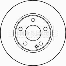 Borg & Beck BBD5267 - Kočioni disk www.molydon.hr