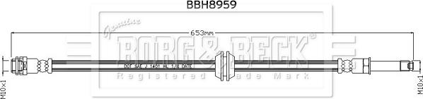 Borg & Beck BBH8959 - Kočiono crijevo, lajtung www.molydon.hr
