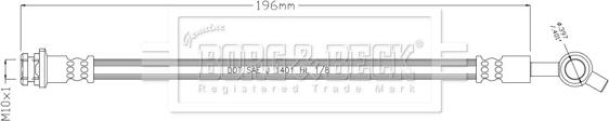 Borg & Beck BBH8909 - Kočiono crijevo, lajtung www.molydon.hr