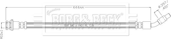Borg & Beck BBH8907 - Kočiono crijevo, lajtung www.molydon.hr