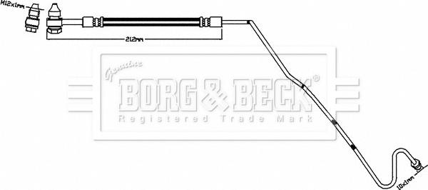 Borg & Beck BBH8504 - Kočiono crijevo, lajtung www.molydon.hr