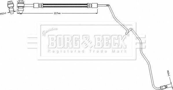 Borg & Beck BBH8503 - Kočiono crijevo, lajtung www.molydon.hr