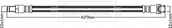 Borg & Beck BBH8389 - Kočiono crijevo, lajtung www.molydon.hr