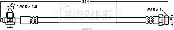 Borg & Beck BBH7922 - Kočiono crijevo, lajtung www.molydon.hr