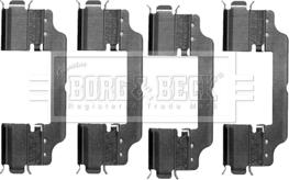 Borg & Beck BBK1217 - Komplet pribora, Pločica disk kočnice www.molydon.hr