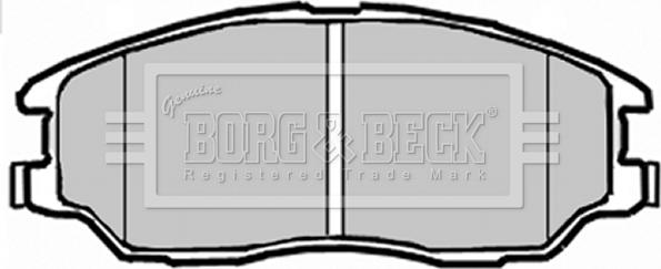 Borg & Beck BBP1912 - Komplet Pločica, disk-kočnica www.molydon.hr