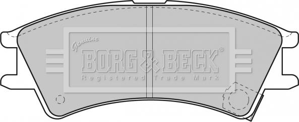 Borg & Beck BBP1659 - Komplet Pločica, disk-kočnica www.molydon.hr