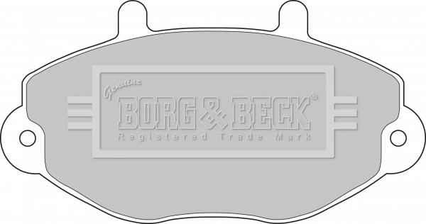 Borg & Beck BBP1108 - Komplet Pločica, disk-kočnica www.molydon.hr
