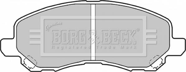Borg & Beck BBP1831 - Komplet Pločica, disk-kočnica www.molydon.hr