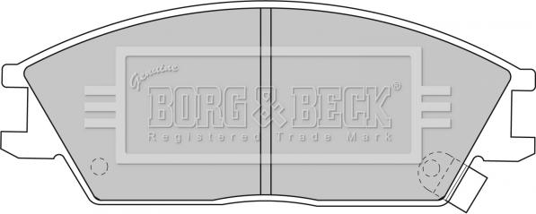 Borg & Beck BBP1785 - Komplet Pločica, disk-kočnica www.molydon.hr