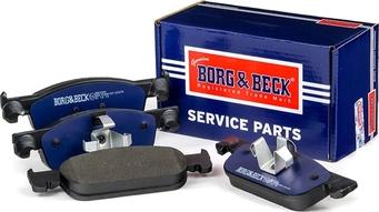 Borg & Beck BBP2591 - Komplet Pločica, disk-kočnica www.molydon.hr
