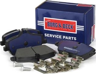 Borg & Beck BBP2051 - Komplet Pločica, disk-kočnica www.molydon.hr