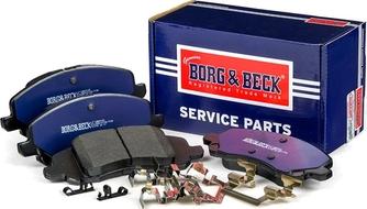 Borg & Beck BBP2125 - Komplet Pločica, disk-kočnica www.molydon.hr
