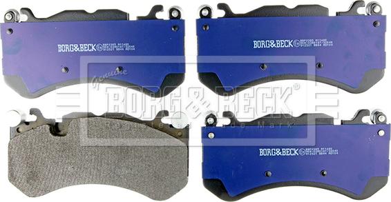 Borg & Beck BBP2385 - Komplet Pločica, disk-kočnica www.molydon.hr