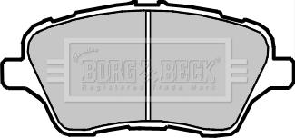 Borg & Beck BBP2379 - Komplet Pločica, disk-kočnica www.molydon.hr