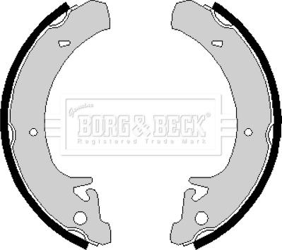 Borg & Beck BBS6133 - Komplet kočnica, bubanj kočnice www.molydon.hr