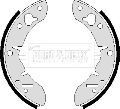 Borg & Beck BBS6247 - Komplet kočnica, bubanj kočnice www.molydon.hr