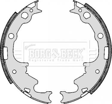 Borg & Beck BBS6269 - Komplet kočnica, bubanj kočnice www.molydon.hr