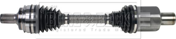 Borg & Beck BDS1274 - Pogonska osovina www.molydon.hr