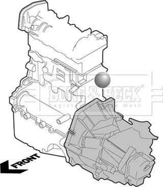 Borg & Beck BEM4198 - Nosač motora www.molydon.hr