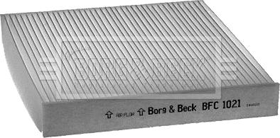 Borg & Beck BFC1021 - Filter kabine www.molydon.hr