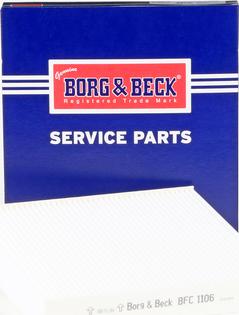 Borg & Beck BFC1106 - Filter kabine www.molydon.hr