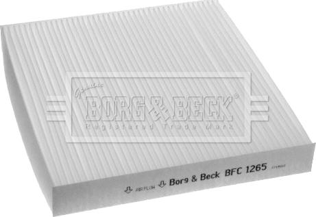 Borg & Beck BFC1265 - Filter kabine www.molydon.hr
