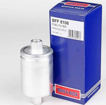 Borg & Beck BFF8106 - Filter za gorivo www.molydon.hr