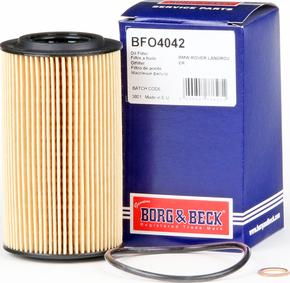 Borg & Beck BFO4042 - Filter za ulje www.molydon.hr