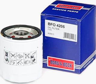 Borg & Beck BFO4205 - Filter za ulje www.molydon.hr