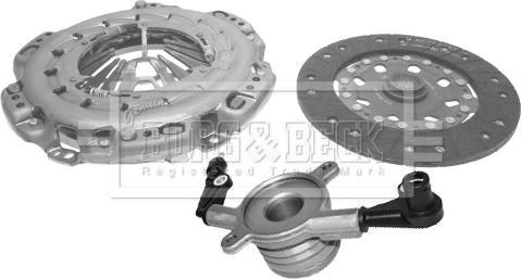 Borg & Beck HKT1302 - Komplet kvačila www.molydon.hr