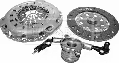 Borg & Beck HKT1245 - Komplet kvačila www.molydon.hr