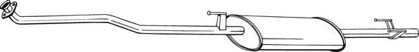 Bosal 294-217 - Prednji Ispušni lonac www.molydon.hr