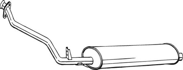 Bosal 284-369 - Prednji Ispušni lonac www.molydon.hr