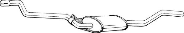 Bosal 285-067 - Srednji Ispušni lonac www.molydon.hr