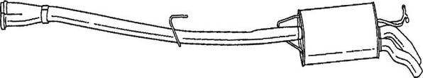 Bosal 288-475 - Zadnji Ispušni lonac www.molydon.hr