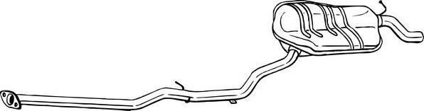 Bosal 287-515 - Zadnji Ispušni lonac www.molydon.hr